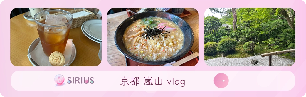 京都 嵐山 vlog